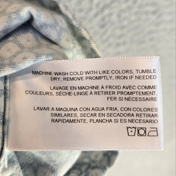 Adriano Goldschmied Womens Sz S Austen Ditsy Tile Print Tank Adj. Straps Summer - Picture 8 of 13